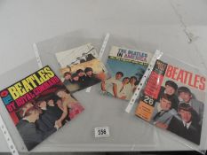 3 x Beatles magazines,