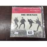 The Beatles 'She loves you' Brazilian copy MacCartney on sleeve