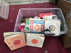 Box od singles including The Who & The Beatles etc.