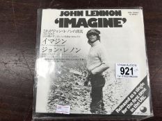 Lennon 'Imagine' Japanese picture sleeve