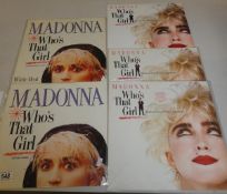 Madonna 'Who's that girl' 3 soundtrack albums & 2 x 12"singles