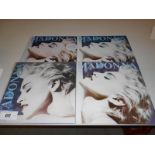 Madonna 4 x 'True blue' albums, varying covers,