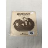 Badfinger 'Day After Day'/ 'Sweet Tuesday Morning' picture sleeve.