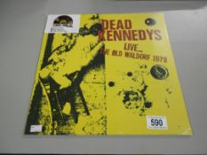 Dead Kennedy's Live 1979 mispress (double A side) recalled,