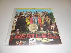 The Beatles 'Seargent Pepper' LP, marble vinyl,