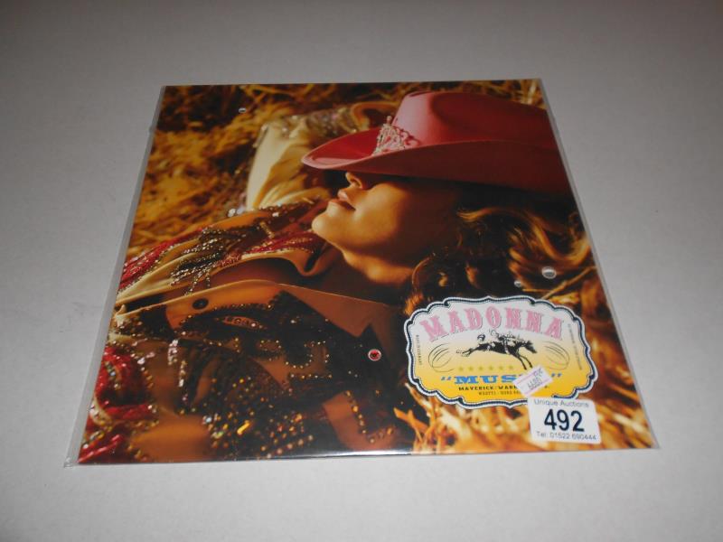 Madonna 'Music' 12" German copy (label different)