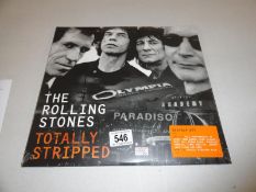 The Rolling Stones 'Totally stripped' unopened Dvd & 2 LP set