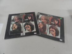 The Beatles 'Let it be' x 2 LP's