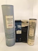 4 bottles - Oban Little Bay single malt scotch,
