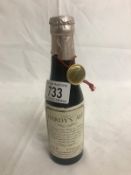 A limited edition of Thomas Hardy's ale, bottle "D" no 7703, March 1979.