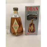 A Oban 12 year old scotch whisky (old bottling)