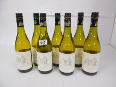 7 bottles of Blanc Neuf La Bastide Viognier Marsanne Roussanne 2015.