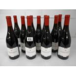 11 bottles of Chateau Husson Cotes du Rhone 2010.