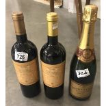 3 bottles - Waddesdon Pauillac Controlee 1x 2009,