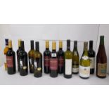 14 bottles - A mixed collection of World & Vintage wine including a 2005 Fortnum & Mason Eiswein.