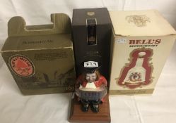 A box of 6 bottles of Bass Bicentenary ales, boxed wade Bell's whisky (Queens 60th birthday),