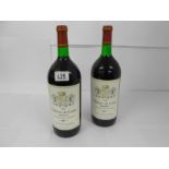 2 1.5l bottles of Chateau de Carles Fronsac 1989