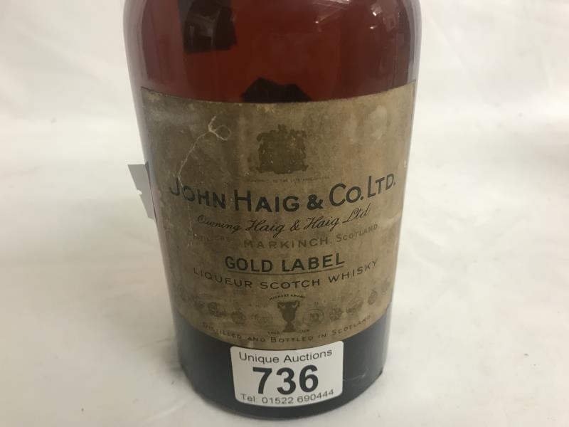 A John Haig & Co LTD gold label liqueur scotch whisky. - Image 2 of 2