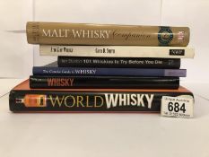 6 books on whisky