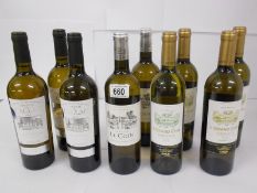 9 bottles - 3x Grand Vin De Bordeaux Chateau De Callac 2012,