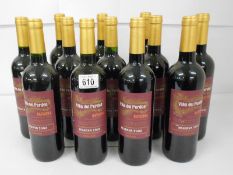 12 bottles of Vina del Perdon Navarra (9x 2003, 3x 2004).