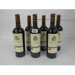 6 bottles of Pago de Cirsus Vendimia Seleccionada 2011.