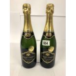 2 bottles of Didier Chopin Champ Brut.