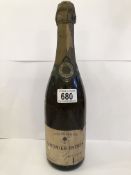 A bottle of Limonier Freres Epernay 1921 vintage extra sec champagne
