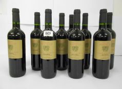 10 bottles of Vina del Portillo Gran Reserva Navarra 2004.