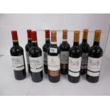 9 bottles - 3x Chateau German 2010,