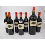 8 bottles - 1x 1.5l Viellies Vignes de la Jasse 2010, 6x 0.75l 2010 & a Reserve d' Excellence 2009.