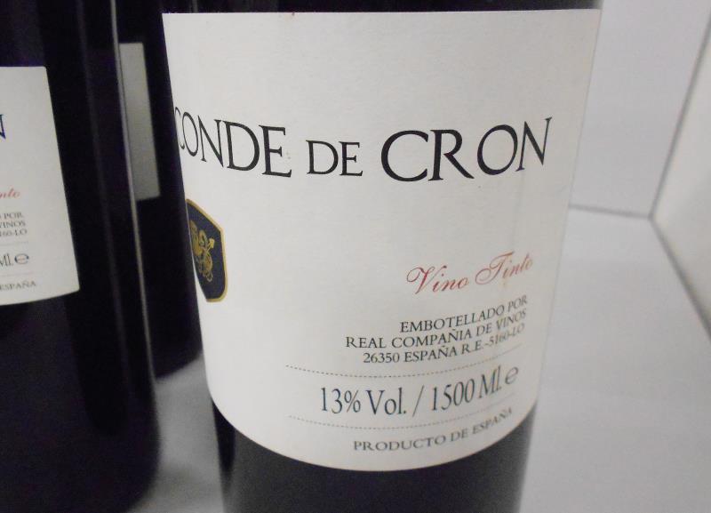 11 bottles - 7x Castillo del Rey 2007, 3x 750ml Conde de Cron Vino Tinto, and a 1. - Image 3 of 3