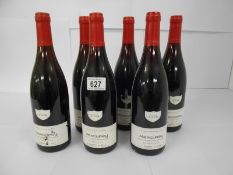 6 bottles of Vignerons de Buxy Mercurey Buissonnier 2008.