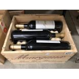 A small crate (6 bottles) of 2005 Margaux Grand Vin de Bordeaux