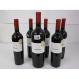 5 bottles of H J. Fabre Malbec 2014 and a 1.5l bottle the same.