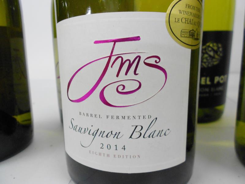 9 bottles - 3x TMS Barrel Fermented Sauvignon Blanc 2014, 3x Les Dents De Lion Gewurztraminer 2014, - Image 2 of 5