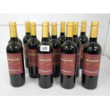 12 bottles of Vina del Perdon Navarra 2004.