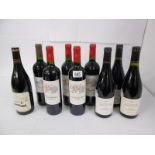9 bottles - 4x Closerie de l'Arene 2013, 3x Domaine de la Bastide Visan 2010,