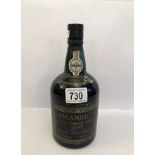 Amandio's Old Tawny port 1945 by Amandio Silva & Filhos ltd - sealed with Vinho do Porto label.