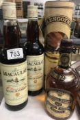 4 bottles of scotch whisky including Chivas Regal 12 years old,
