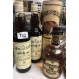 4 bottles of scotch whisky including Chivas Regal 12 years old,