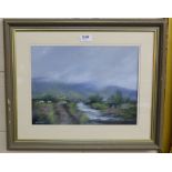 NIALL CAMPION, Gap of Dunloe, Co Kerry, signed lower left, 15” x 11”h, limed frame
