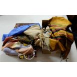 2 boxes of Lady’s scarves, some silk, wool, Kashmir - all good quality