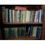 2 shelves of old books – novels, Shakespeare selection etc
