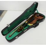 Violin with Bow and carrying case (Chinese)