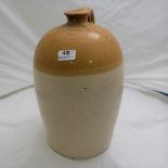 Stoneware Whiskey Jar, stamped “William Fitzpatrick & Co., Birr), 15”h