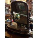 Victorian Toilet Mirror, with swivel back