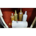 4 x Sneware Bottles (brown etc) & 1 x Easyfyl Foot Warmer (5)