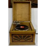 1950’s Gramophone in an oak case