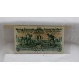 Currency Commission Bank of Ireland, One Pound Bank Note, 1939, V.G Condition